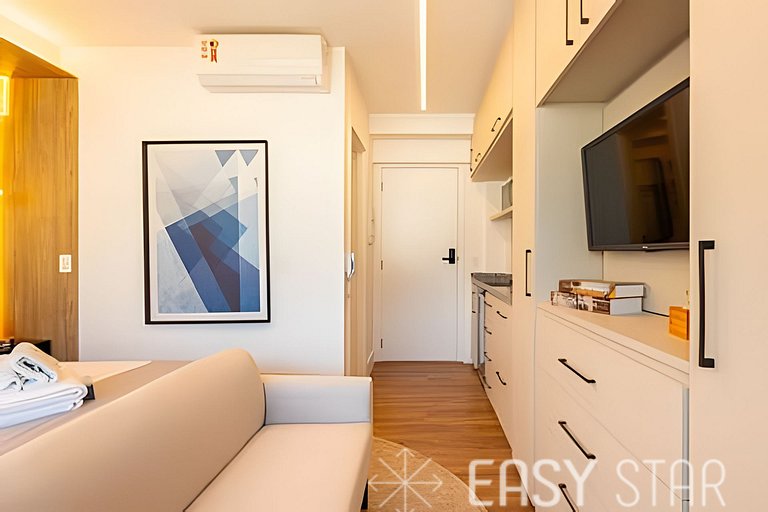 Easy Star - Charmoso studio na rua Pamplona - MD01I