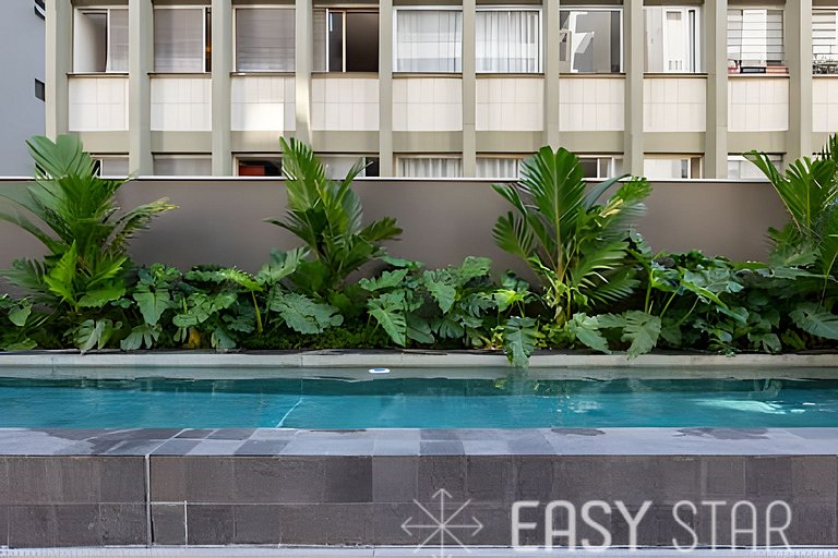 Easy Star - Charmoso studio na rua Pamplona - MD01I