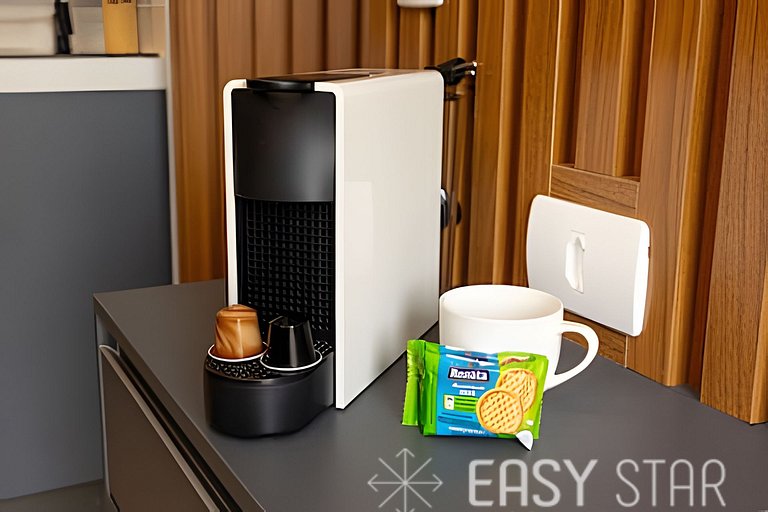 Easy Star - Charmoso apto de 1 quarto na Av. Santo Amaro - M