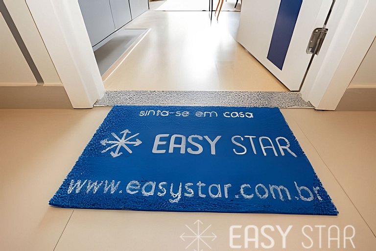 Easy Star - Charmoso apto de 1 quarto na Av. Santo Amaro - M