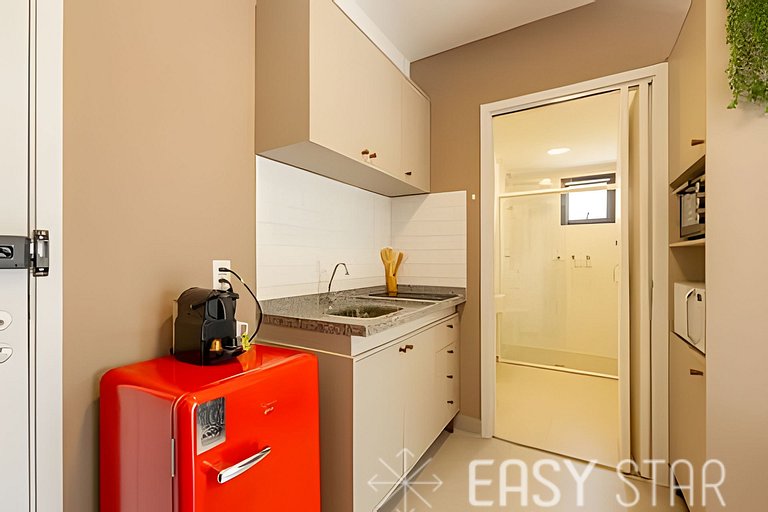 Easy Star - Belo apto no coração do Novo Brooklin - MD04I