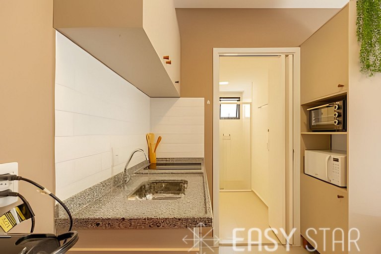 Easy Star - Belo apto no coração do Novo Brooklin - MD04I