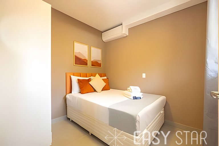 Easy Star - Belo apto no coração do Novo Brooklin - MD04I
