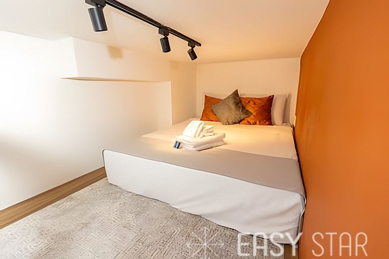 Easy Star - Belo studio com mezanino no coração do Brooklin