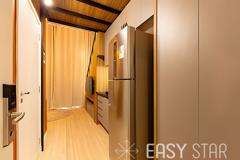 Easy Star - Belo studio com mezanino no coração do Brooklin