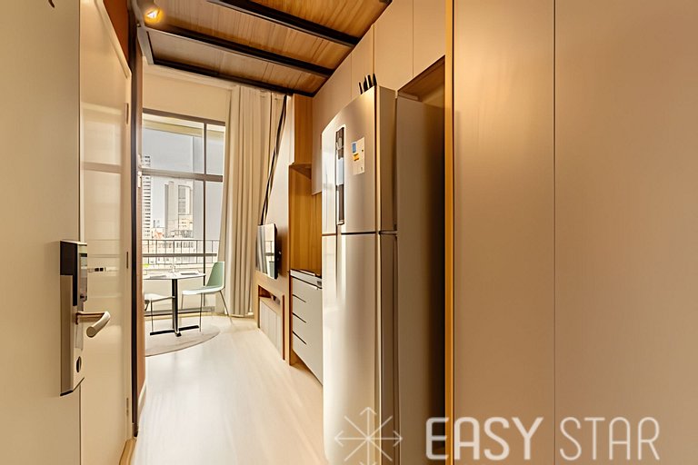 Easy Star - Belo studio com mezanino no coração do Brooklin