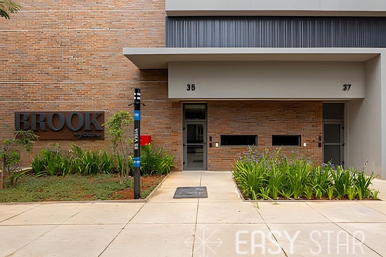Easy Star - Belo studio com mezanino no coração do Brooklin