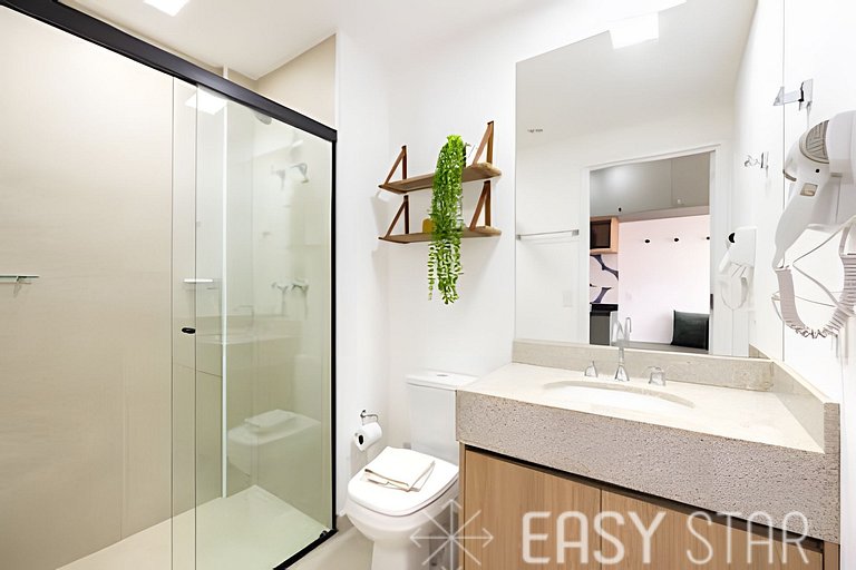Easy Star - Charmoso studio no Brooklin - MS01I