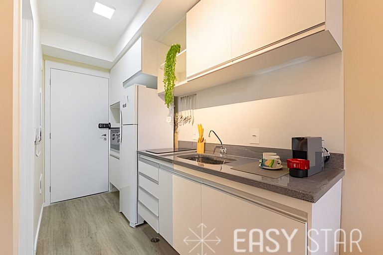 Easy Star - Lindo studio C/varanda no Alto da Boa Vista - MY