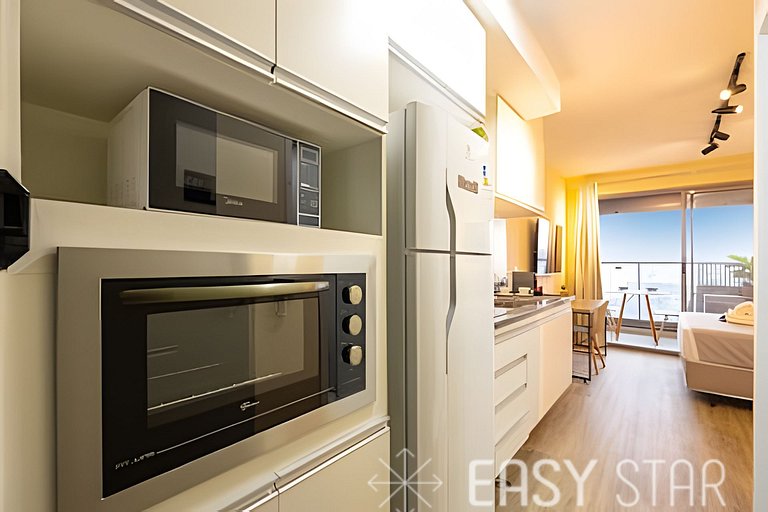 Easy Star - Lindo studio C/varanda no Alto da Boa Vista - MY