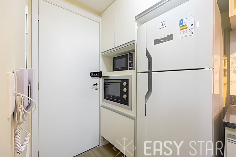 Easy Star - Lindo studio C/varanda no Alto da Boa Vista - MY