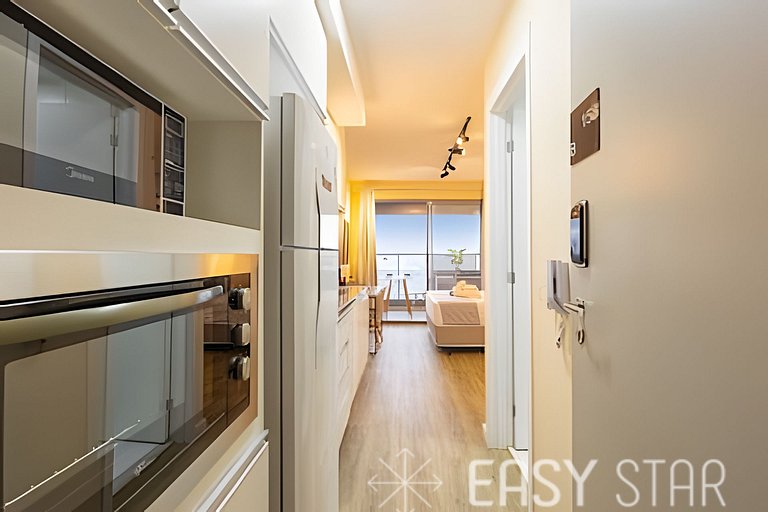 Easy Star - Lindo studio C/varanda no Alto da Boa Vista - MY