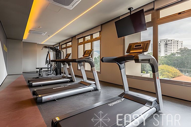Easy Star - Lindo studio C/varanda no Alto da Boa Vista - MY