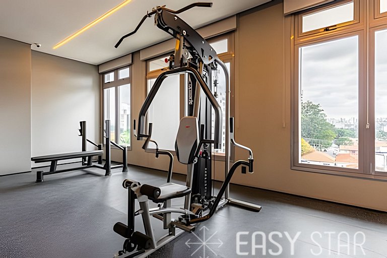 Easy Star - Lindo studio C/varanda no Alto da Boa Vista - MY