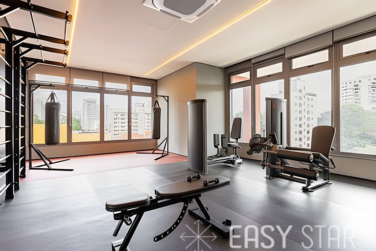 Easy Star - Lindo studio C/varanda no Alto da Boa Vista - MY