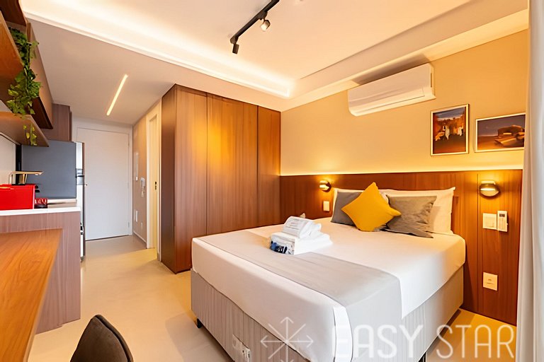 Easy Star - Belo studio no Alto da boa vista - MZ01I