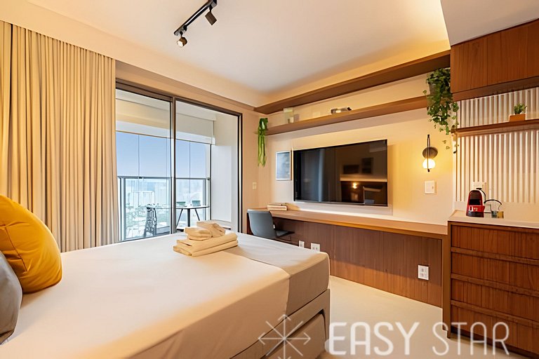 Easy Star - Belo studio no Alto da boa vista - MZ01I