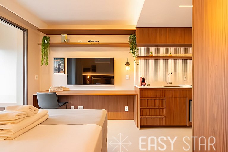 Easy Star - Belo studio no Alto da boa vista - MZ01I
