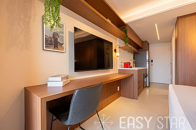 Easy Star - Belo studio no Alto da boa vista - MZ01I