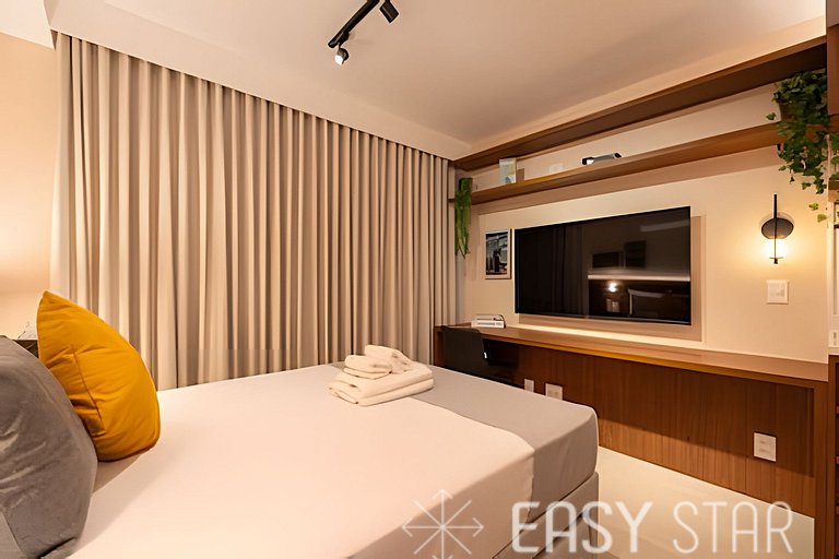 Easy Star - Belo studio no Alto da boa vista - MZ01I
