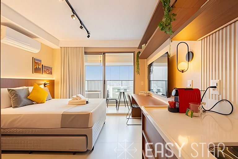 Easy Star - Belo studio no Alto da boa vista - MZ01I