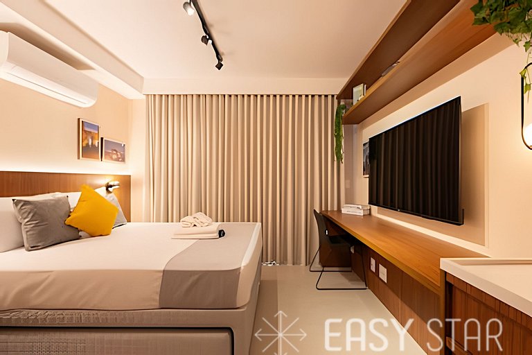 Easy Star - Belo studio no Alto da boa vista - MZ01I
