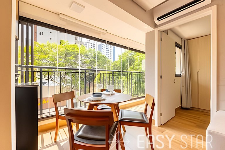 Easy Star - Belo apartamento no coração do Novo Brooklin - N
