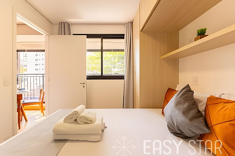 Easy Star - Belo apartamento no coração do Novo Brooklin - N