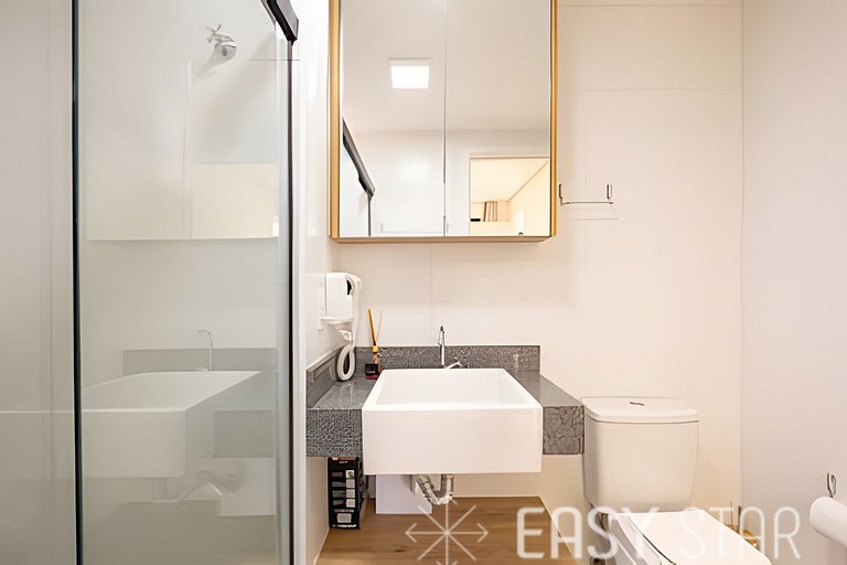 Easy Star - Belo apartamento no coração do Novo Brooklin - N