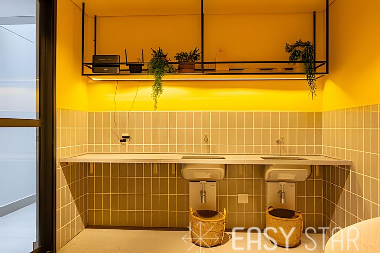 Easy Star - Belo apartamento no coração do Novo Brooklin - N