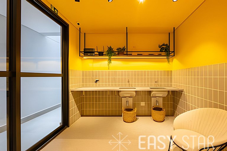 Easy Star - Belo apartamento no coração do Novo Brooklin - N