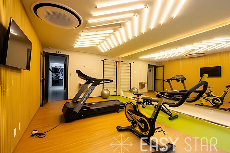 Easy Star - Belo apartamento no coração do Novo Brooklin - N