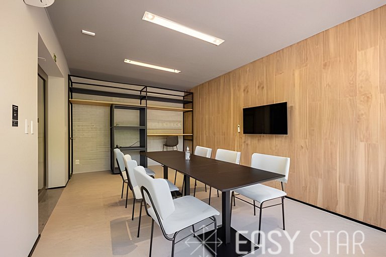 Easy Star - Belo studio com varanda na Sumaré. - NM03I