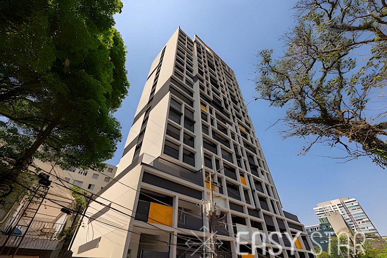 Easy Star – Beautiful Studio with Balcony in Sumaré – NM01I