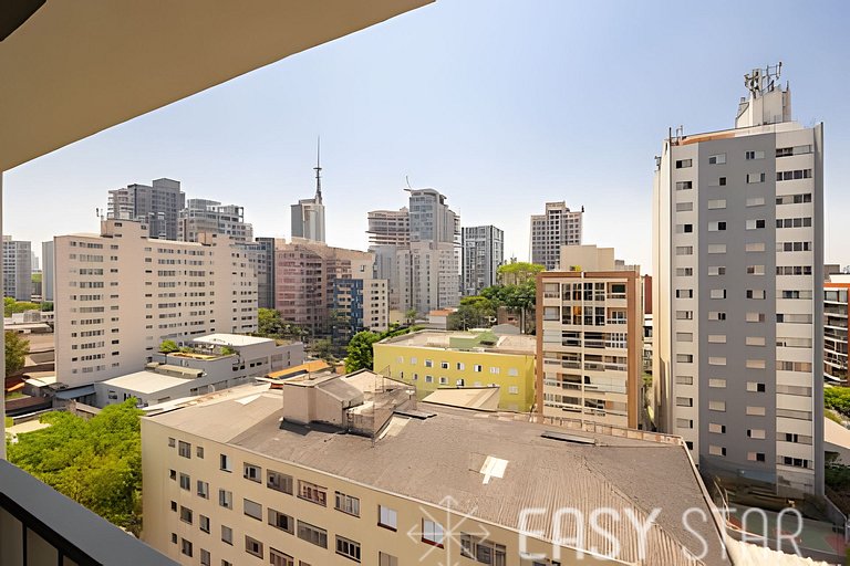 Easy Star – Bello Estudio con Balcón en Sumaré – NM01I