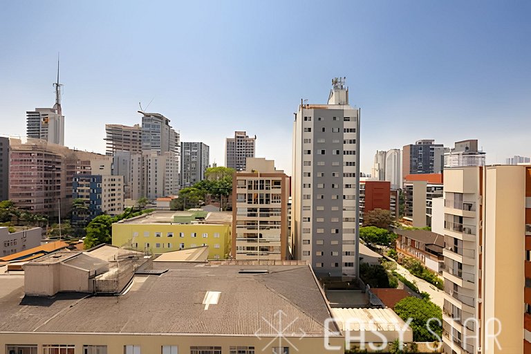 Easy Star – Bello Estudio con Balcón en Sumaré – NM01I