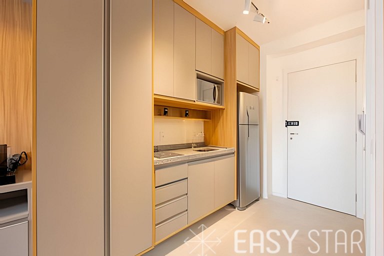 Easy Star – Beautiful Studio with Balcony in Sumaré – NM01I