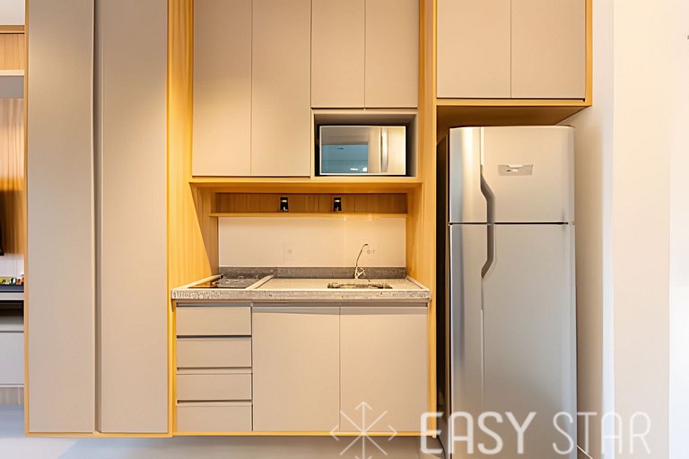 Easy Star – Beautiful Studio with Balcony in Sumaré – NM01I