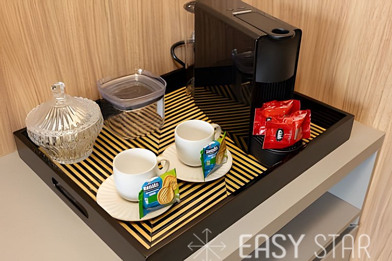 Easy Star - Belo studio com varanda na Sumaré - NM01I