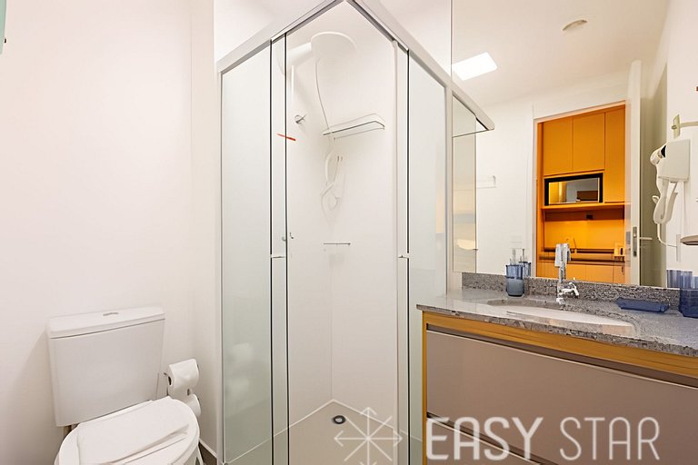 Easy Star - Belo studio com varanda na Sumaré - NM01I