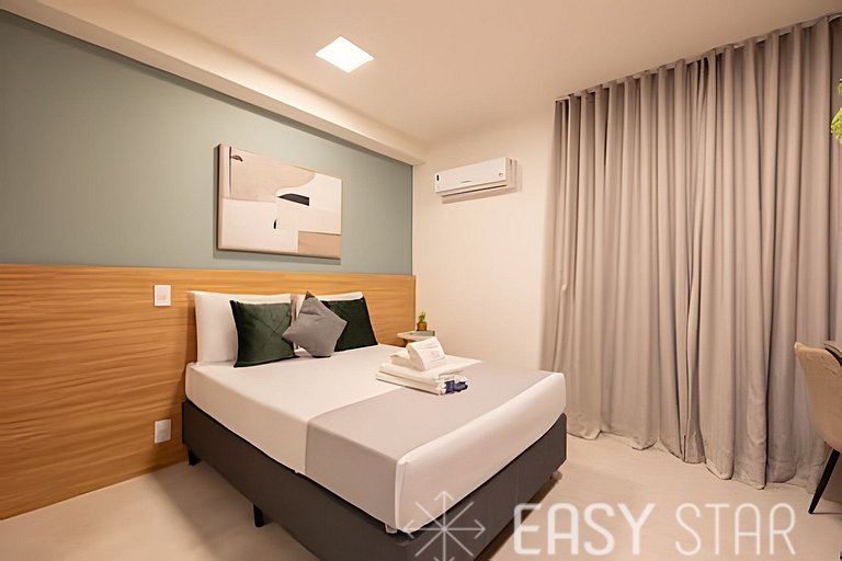 Easy Star - Belo studio com varanda na Sumaré - NM01I