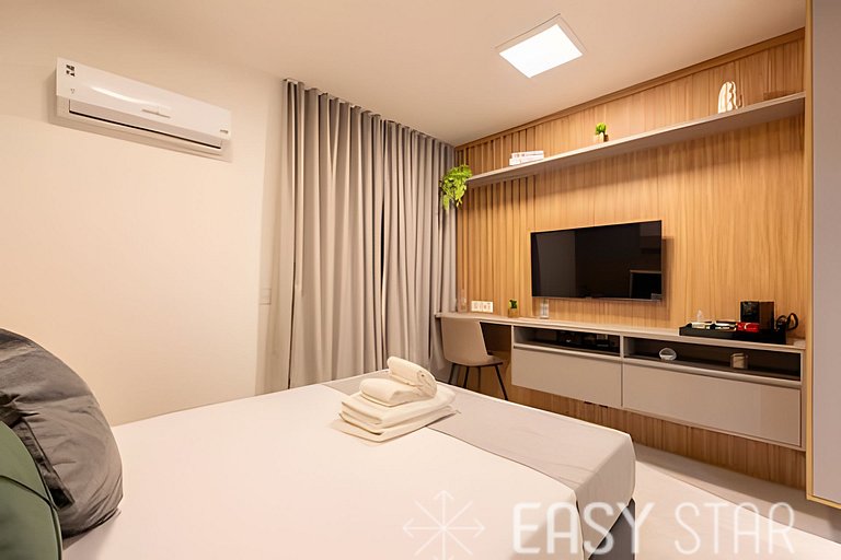 Easy Star – Beautiful Studio with Balcony in Sumaré – NM01I