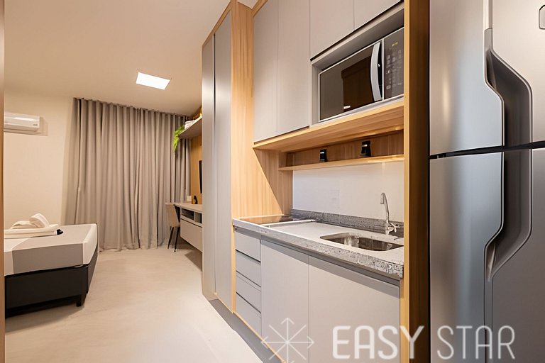 Easy Star – Bello Estudio con Balcón en Sumaré – NM01I