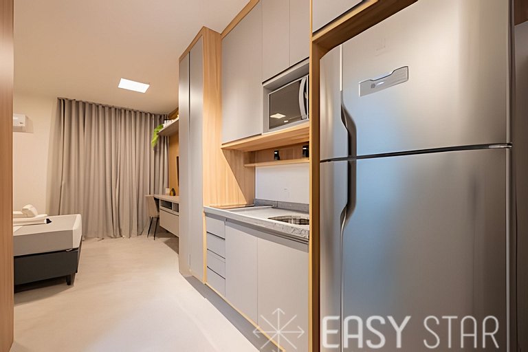 Easy Star – Beautiful Studio with Balcony in Sumaré – NM01I