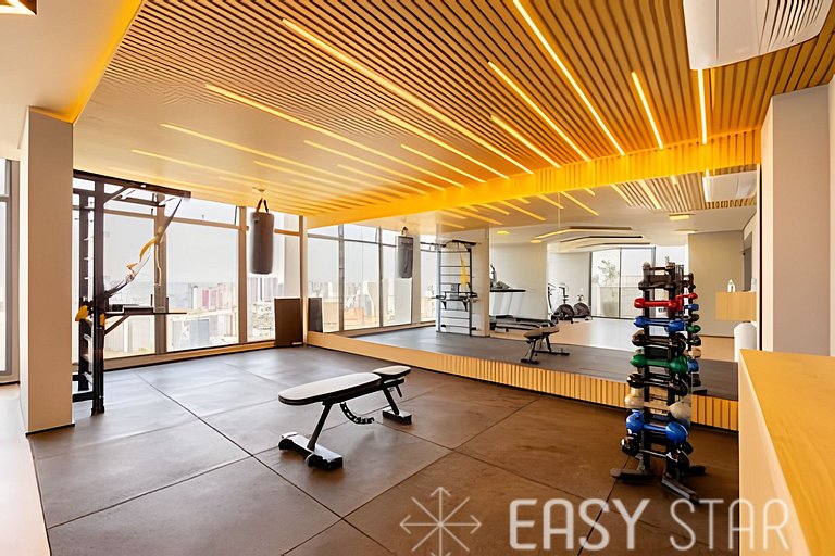 Easy Star – Beautiful Studio with Balcony in Sumaré – NM01I