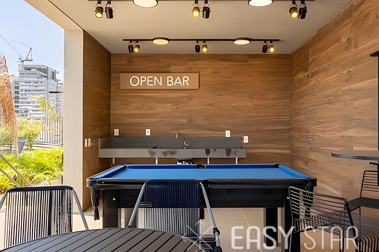 Easy Star – Bello Estudio con Balcón en Sumaré – NM01I