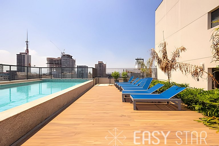 Easy Star – Bello Estudio con Balcón en Sumaré – NM01I