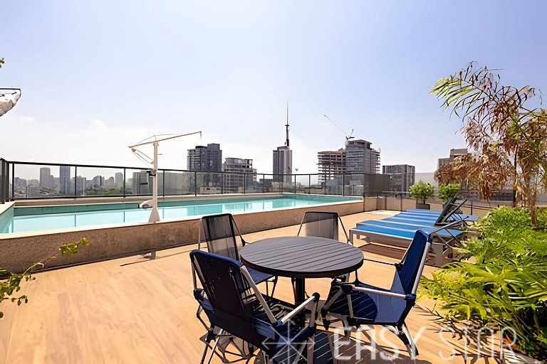 Easy Star – Beautiful Studio with Balcony in Sumaré – NM01I