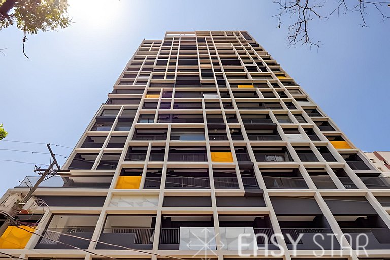 Easy Star – Bello Estudio con Balcón en Sumaré – NM01I