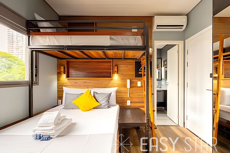 Easy Star - Studio próx linha lilás e consulado Americano -